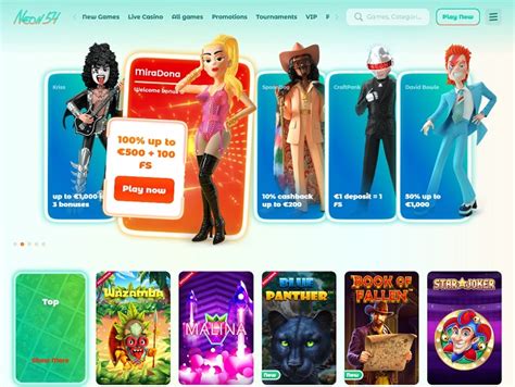 Neon54 Canada new slots