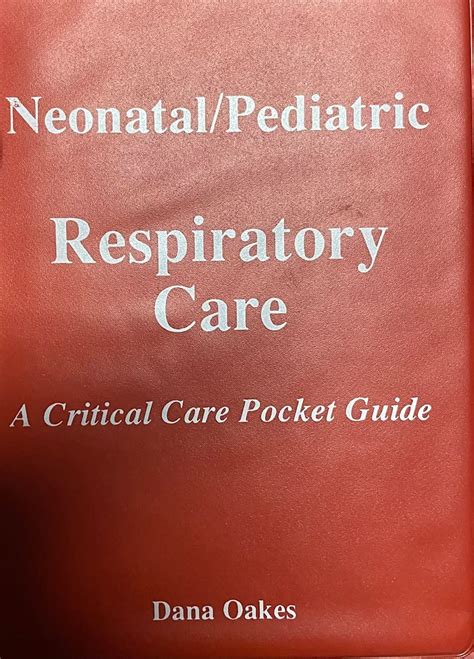 Neonatal pediatric respiratory care a critical care pocket guide. - Honda trx250r trx 250r fourtrax repair manual 1986 89.
