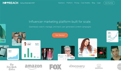 Neoreach - NeoReach is an influencer marketing and social intelligence company. Its platform allows marketers to find and manage influencers matching their objectives or import own list of …