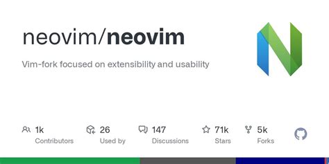 Neovim for react.  Vim-fork focused on extensibility and usability.  As you may know, ...