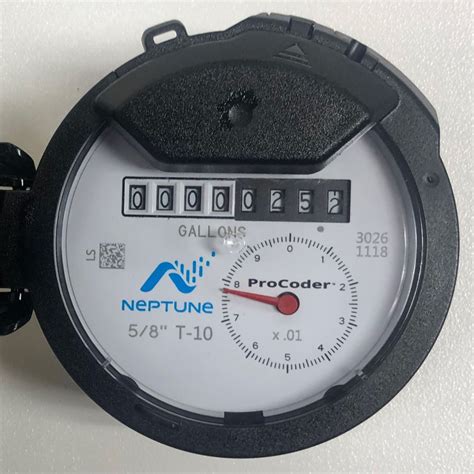 Neptune water meters. All T-10 water meters are guaranteed adaptable to our ARB®V, ProRead™ (ARB VI) AutoDetect, E-Coder ® (ARB VII), E-Coder )R900i ™, E-Coder )R450i, TRICON ®/S, TRICON/E 3, and … 