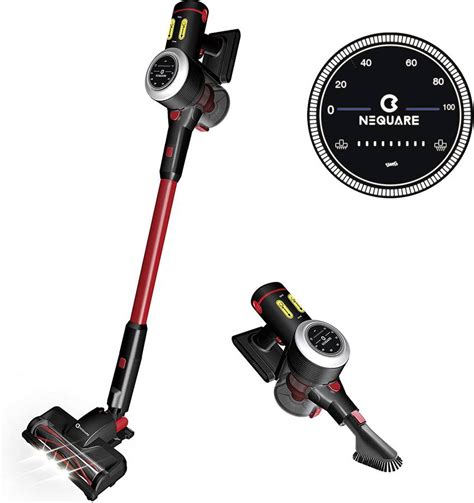 Nequare cordless vacuum. 1. Best overall. 2. Best budget. 3. Best premium. 4. Small spaces. 5. Best bagged. 6. Dyson rival. 7. Best mid-tier. 8. Big homes. 9. Small spills. 10. Vacuum / mop. How to choose. FAQs. How we... 