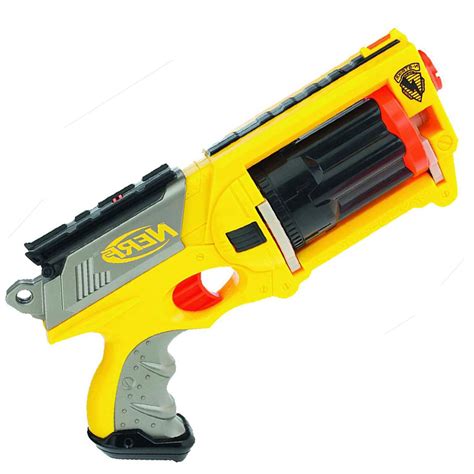 The Nerf Maverick REV-6 was released in 2005 to the N-Strike Series. The Nerf Maverick is a revolver style blaster that was the first blaster every Nerfer started off …