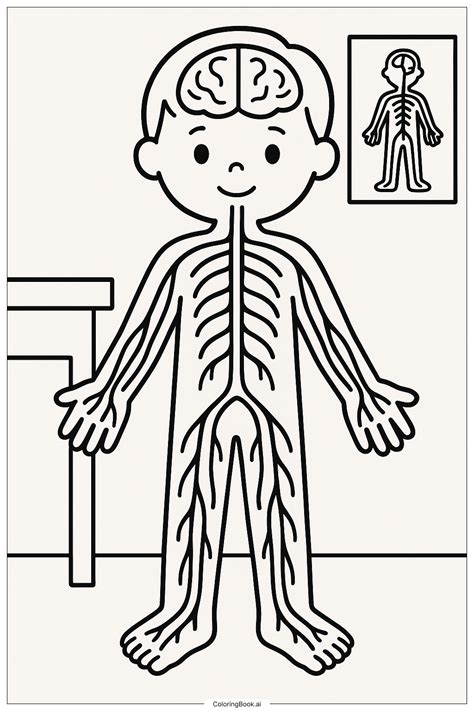 Nervous System Coloring