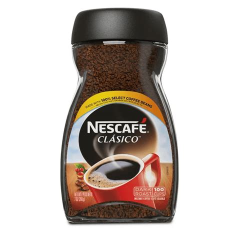 Nescafe Clasico original instant coffee nutrition facts - starbmag