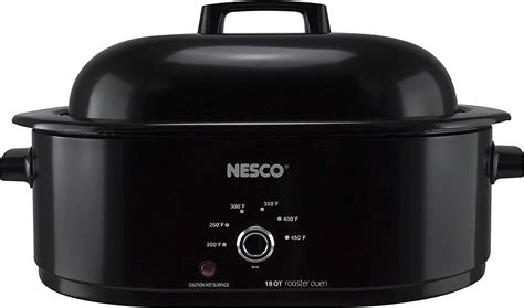 Nesco MWR18-13, Roaster Oven, 18 Quarts, Black