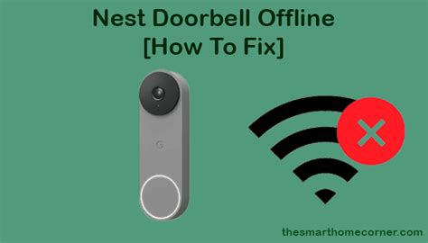 If your Google Nest camera or doorbell is offline, it can't stream live video or save video to the cloud. Other connection issues might cause the video to pause or skip. ... If your Nest Doorbell (battery) is connected to another power source, it still uses battery power to work. You may need to manually charge the battery in cold weather.