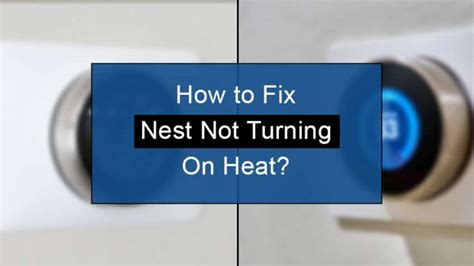 Nest not turning on heat. Often, when your nest heat option is not showing or working, it’s likely due to a missing W wire. This could occur accidentally during an upgrade from an older thermostat or if … 