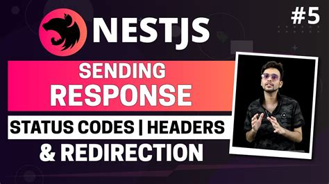 NestJS 5 Sending Response Setting HTTP Status Codes & Headers