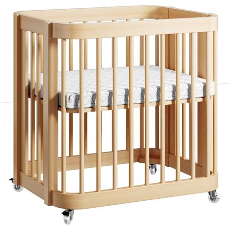 Nesting crib. Roll up several thin blankets or extra sheets and place them in a circle on the crib mattress. This creates a nest for your baby and makes him feel as if he is still in the bassinet. Place the rolled-up blankets or sheets underneath the crib sheet to keep them from moving. Keep the bedroom around 70 to 75 degrees Fahrenheit so your baby does ... 