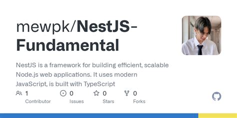 Nestjs project github.  NestJS is a framework for building efficient, s...