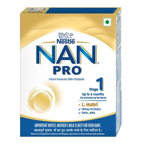 Nestle Nan Pro 1 Infant Formula Powder Upto 6 Months Refill - 1mg