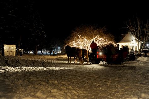 Nestlenook farm. Enjoy Victorian pleasures like old-fashioned sleigh rides led by draft horses, pond ice skating in a setting worthy of Currier & Ives, snowshoeing through th... 