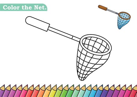 Net Coloring Page