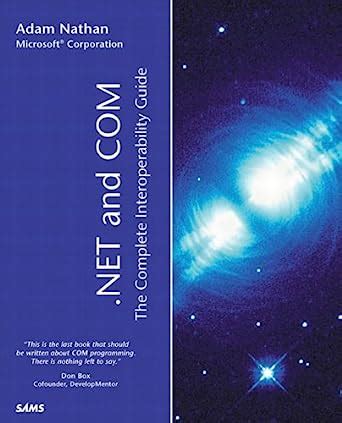 Net and com the complete interoperability guide. - Used helm 1991 camaro shop manual.