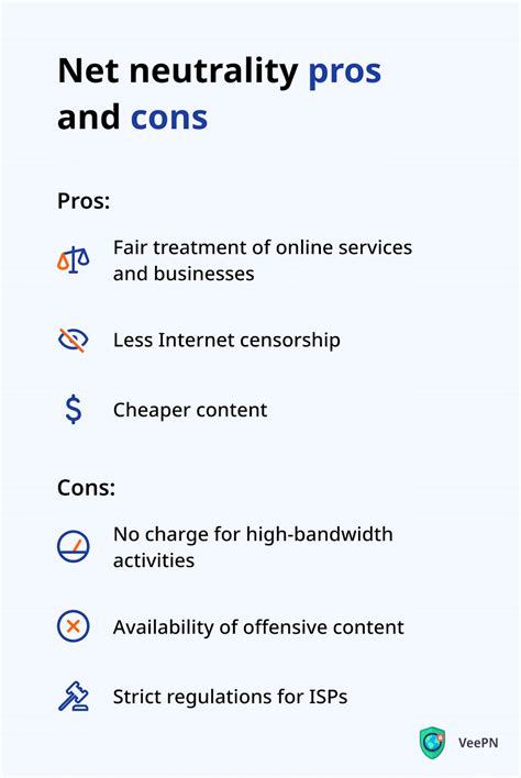 Net neutrality pros and cons. Net neutrality may also be defined as prohibiting prioritization of traffic, with or without compensation. The research program then is to explore how a net neutrality rule would alter the distribution of rents and the efficiency of outcomes. After describing the features of the modern internet and introducing the key players, (internet service ... 