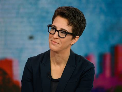 And as per Maddow’s weight. And, apparently, h