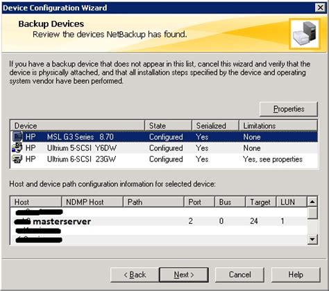 NetBackup 7.5.0.4 Support for HP MSL4048 Tape Libr... - VOX