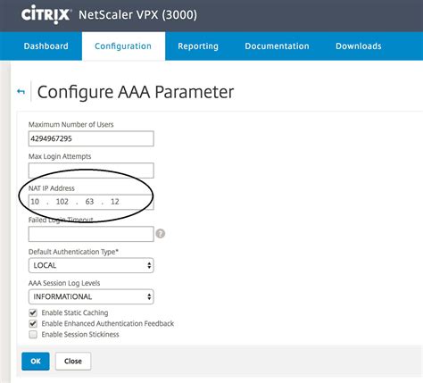 NetScaler AAA - Serco