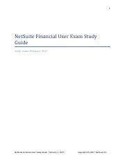 NetSuite-Financial-User PDF Testsoftware