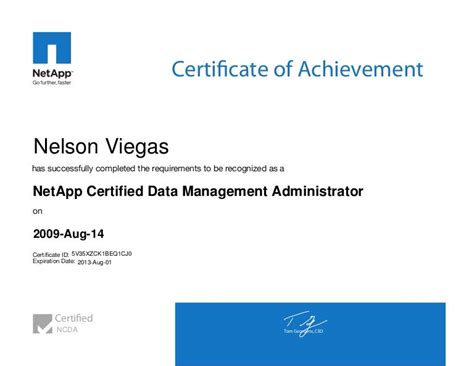 Netapp certified data management administrator student guide. - Cts certified technology specialist exam guide free download.
