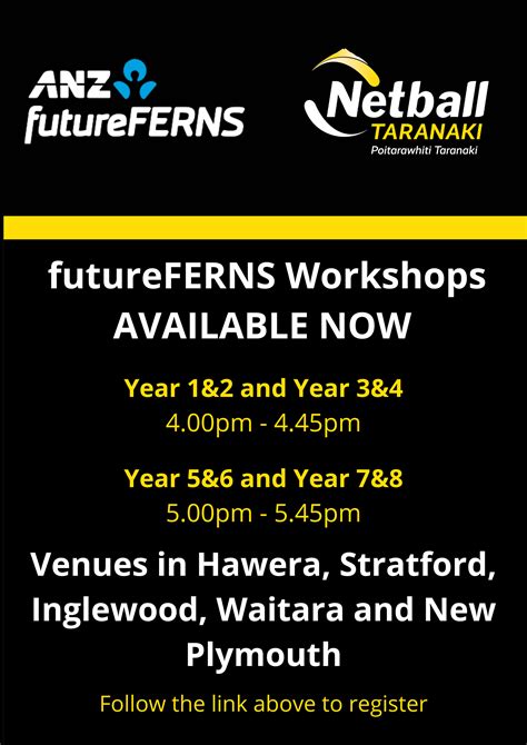 Netball Taranaki - futureFERNS