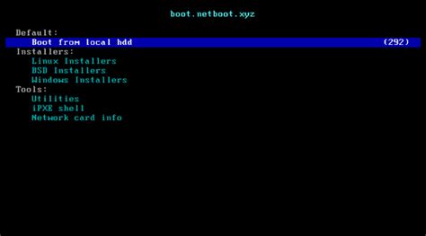 Netboot iso.  Insert the media into the server, set the proper boot order and B...