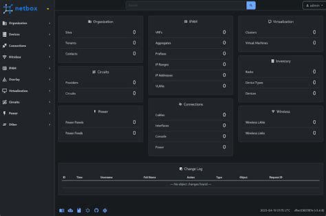 Netbox inventory management.  Users are strongly encouraged to begin using modules a...