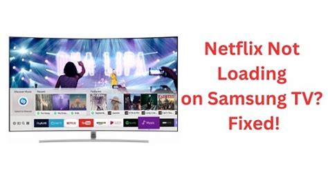 Netflix App On Samsung Tv Not Loading: Samsung TV Netflix Not Working (Try This!) - The Tech Gorilla image 1