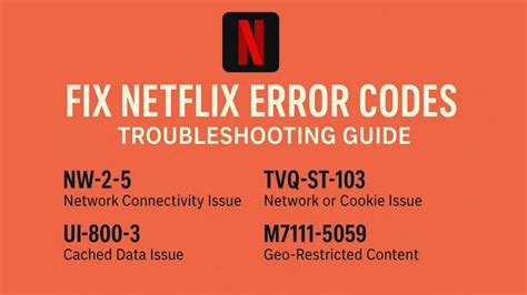 Netflix Error Codes How to Fix Them