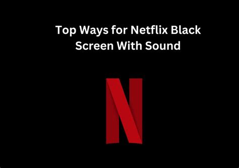 Netflix black screen with sound android.  An illustration of an audio speaker. ...