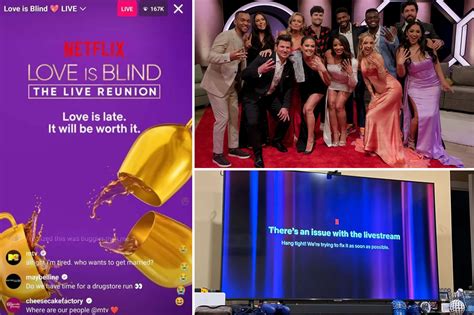 Netflix live 'Love Is Blind' event delayed as users report errors