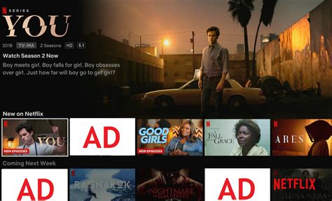 Netflix with ads. Netflix is making its $6.99 per month ad-supported plan a much better value. The company is upping the video quality from 720p to 1080p and will let subscribers watch two streams at once, Netflix ... 