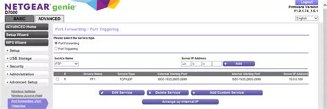 Netgear port forwarding not working.  Firmware Version: V2. 130 I've setup port forwarding ...