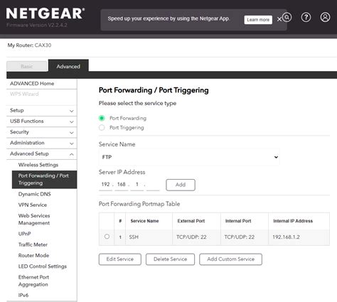 Netgear port forwarding not working. 1.  For port forwarding to function, either enable U...
