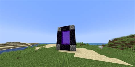 Nether Portal in Minecraft How to make How they work