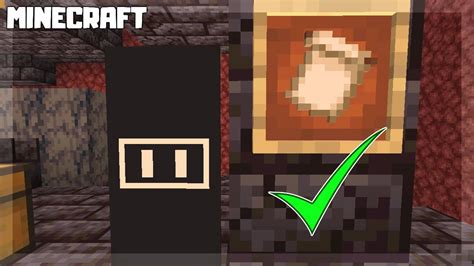 Nether Update How to Get SNOUT BANNER PATTERN! Minecraft 1.16.1 YouTube