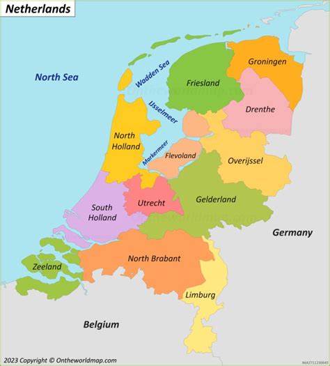 Netherlands Maps Maps of Netherlands - Ontheworldmap.com