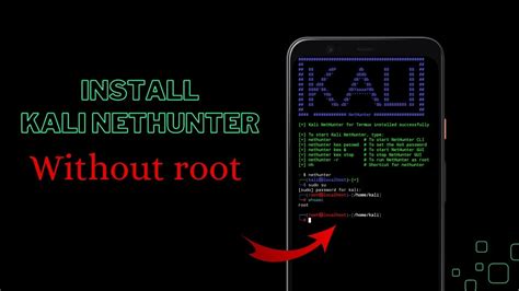 Nethunter Kali Tutorial