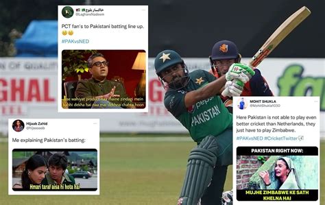 Netizens react as Pakistan get bundled out for 206 in 3rd ODI vs the Netherlands