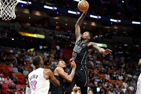 Nets snap losing skid in style by blowing out the Heat in Miami in must-win for playoff seeding