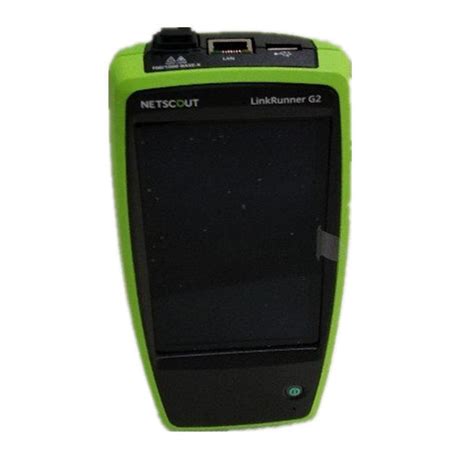Netscout Linkrunner G2 Smart Network Tester for Poe Switch Cables