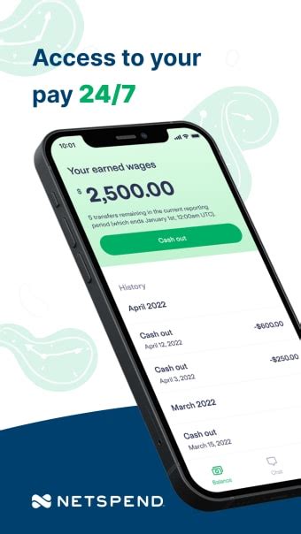 Netspend earned wage access. How does it work? Get early access to some of your paycheck before payday. Download the Netspend Earned Wage Access App 1. Create a login by providing your name, phone … 