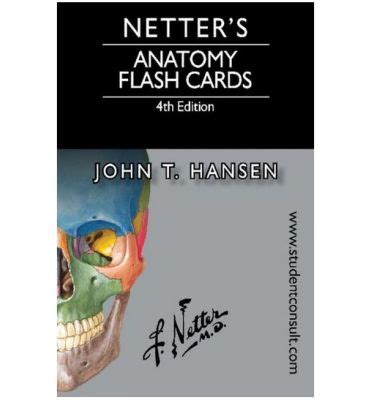 Download Netters Anatomy Flash Cards With Student Consult Online Access By John T Hansen