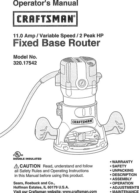Network Hardware User Manual Craftsman
