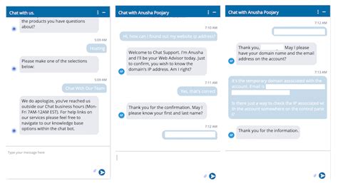 Network Solutions Live Chat