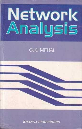 Network analysis by g k mithal. - Manuale delle parti della macchina per ricamo brother.