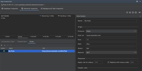 Network inspector android studio.  This happened after updating Android Studio from Arctic Fox...