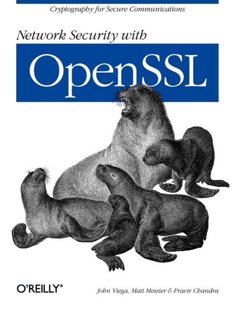 Read Network Security With Openssl Cryptography For Secure Communications By John Viega