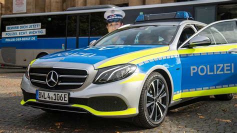 Neue Mercedes-Modelle für die Polizei in Baden-Württemberg